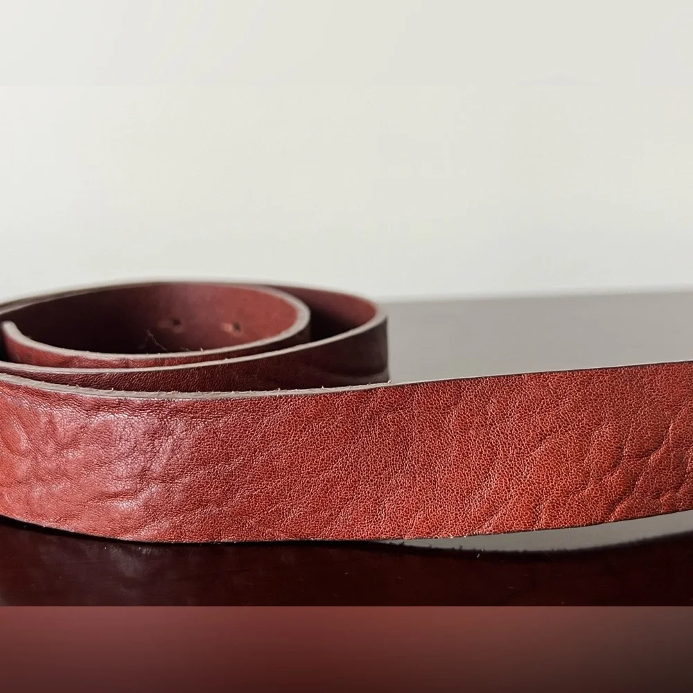 Dolce & Gabbana Vintage Brown Leather Belt - Picture 8 of 9